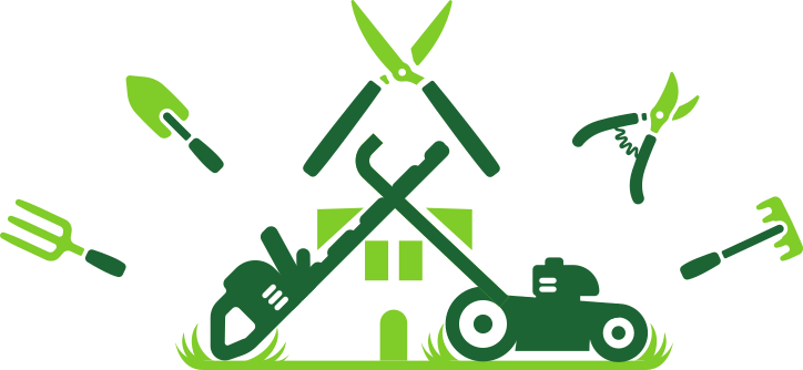 DW klus-en Tuinwerken Logo